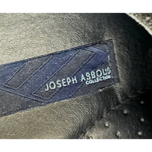 Josef Abboud Gray Grey Suede Oxford Shoe Size 12 - Picture 6 of 9